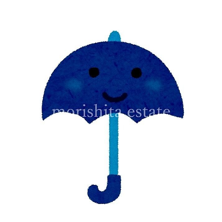 雨　長傘
